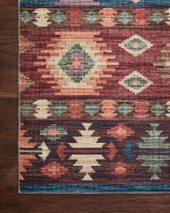 Loloi II Zion ZIO-06 Fiesta Multi Area Rug Corner Loloi II Zion ZIO-06 Fiesta Multi Area Rug Corner