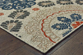 Oriental Weavers Latitude 1903W Area Rug Corner