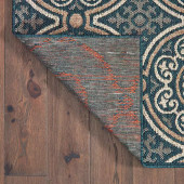 Oriental Weavers Latitude 609B Area Rug Back Oriental Weavers Latitude 609B Area Rug Back