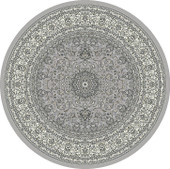 Dynamic Rugs Ancient Garden 57119-9666 Soft Grey/Cream Round Area Rug Dynamic Rugs Ancient Garden 57119-9666 Soft Grey/Cream Round Area Rug