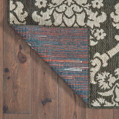 Oriental Weavers Latitude 8020K Area Rug Back Oriental Weavers Latitude 8020K Area Rug Back