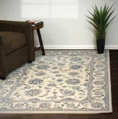 Dynamic Rugs Ancient Garden 57365-6666 Cream Area Rug Room Scene Dynamic Rugs Ancient Garden 57365-6666 Cream Area Rug Room Scene