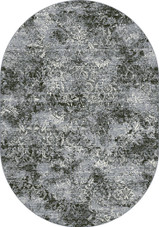 Dynamic Rugs Ancient Garden 57558-3646 Steel Blue/Cream Oval Area Rug Dynamic Rugs Ancient Garden 57558-3646 Steel Blue/Cream Oval Area Rug