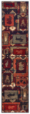 Oriental Weavers Woodlands 9601D Runner Area Rug