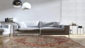 Janey JAY-01 Garnet Multi Area Rug - Magnolia Home by Joanna Gaines Room Scene Janey JAY-01 Garnet Multi Area Rug - Magnolia Home by Joanna Gaines Room Scene