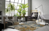 Oriental Weavers Evolution 980A Area Rug Room Scene Oriental Weavers Evolution 980A Area Rug Room Scene