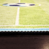 Dynamic Rugs Kidz 8082-400 Green Area Rug Pile Edge