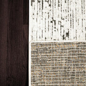 Dynamic Rugs Lotus 8145-190 Ivory Grey Area Rug Backing