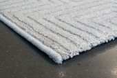 Dynamic Rugs Quin 41009-2121 Light Grey Area Rug Corner Dynamic Rugs Quin 41009-2121 Light Grey Area Rug Corner