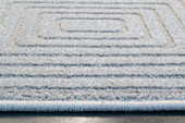 Dynamic Rugs Quin 41009-2121 Light Grey Area Rug Pile Edge Dynamic Rugs Quin 41009-2121 Light Grey Area Rug Pile Edge