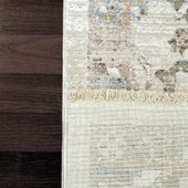 Dynamic Rugs Refine 4634-895 Cream Grey Blue Area Rug Backing Dynamic Rugs Refine 4634-895 Cream Grey Blue Area Rug Backing