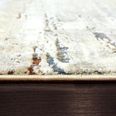 Dynamic Rugs Torino 3339-150 Ivory Blue Area Rug Pile Edge Dynamic Rugs Torino 3339-150 Ivory Blue Area Rug Pile Edge