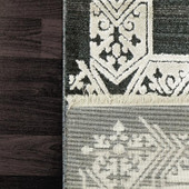 Dynamic Rugs Wingo 7955-518 Blue Cream Area Rug Backing