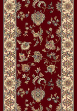 Dynamic Rugs Brilliant 7226-330 Red  2'9" Wide Hall and Stair Runner Dynamic Rugs Brilliant 7226-330 Red  2'9" Wide Hall and Stair Runner