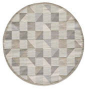 Kas Calla 6926 Grey Scope Round Area Rug