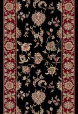 Dynamic Rugs Brilliant 7226-090 Black 2'2" Wide Hall and Stair Runner Dynamic Rugs Brilliant 7226-090 Black 2'2" Wide Hall and Stair Runner