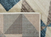 Kas Heritage 9365 Blue Grey Scope Area Rug Backing Kas Heritage 9365 Blue Grey Scope Area Rug Backing