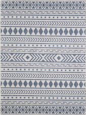 Kas Provo 5776 Ivory Blue Natura Area Rug Kas Provo 5776 Ivory Blue Natura Area Rug