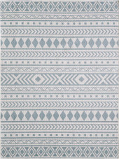 Kas Provo 5777 Ivory Aqua Natura Area Rug Kas Provo 5777 Ivory Aqua Natura Area Rug