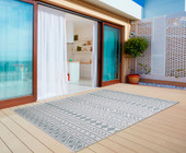 Kas Provo 5777 Ivory Aqua Natura Area Rug Room Scene Kas Provo 5777 Ivory Aqua Natura Area Rug Room Scene