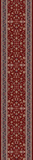 Dynamic Rugs Brilliant 72284-331 Red  2'2" Wide Hall and Stair Runner Dynamic Rugs Brilliant 72284-331 Red  2'2" Wide Hall and Stair Runner
