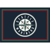 MLB Spirit Seattle Mariners Area Rug MLB Spirit Seattle Mariners Area Rug