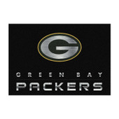 NFL Chrome Green Bay Packers Area Rug NFL Chrome Green Bay Packers Area Rug