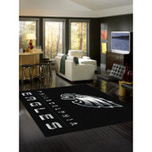 NFL Chrome Philadelphia Eagles Area Rug NFL Chrome Philadelphia Eagles Area Rug