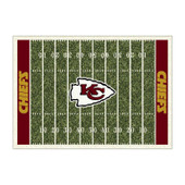 NFL Home Field Kansas City Chiefs Area Rug NFL Home Field Kansas City Chiefs Area Rug
