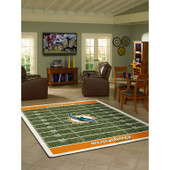 NFL Home Field Miami Dolphins Area Rug NFL Home Field Miami Dolphins Area Rug