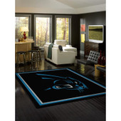 NFL Spirit Carolina Panthers Area Rug NFL Spirit Carolina Panthers Area Rug