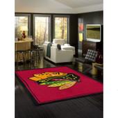 NHL Spirit Chicago Blackhawks Area Rug