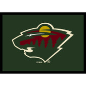 NHL Spirit Minnesota Wild Area Rug NHL Spirit Minnesota Wild Area Rug