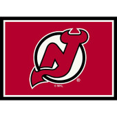 NHL Spirit New Jersey Devils Area Rug NHL Spirit New Jersey Devils Area Rug