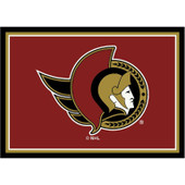 NHL Spirit Ottawa Senators Area Rug NHL Spirit Ottawa Senators Area Rug