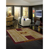 College Courtside Iowa State University Area Rug College Courtside Iowa State University Area Rug