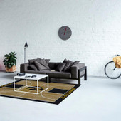 College Courtside University Of Iowa Area Rug College Courtside University Of Iowa Area Rug