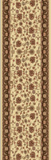 Dynamic Rugs Legacy 58020-160 Cream Brown 2'7" Wide Hall and Stair Runner Dynamic Rugs Legacy 58020-160 Cream Brown 2'7" Wide Hall and Stair Runner