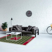 College Home Field University Of Nebraska Area Rug College Home Field University Of Nebraska Area Rug