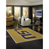 College Spirit Louisiana State University Area Rug College Spirit Louisiana State University Area Rug