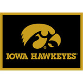 College Spirit University Of Iowa Area Rug College Spirit University Of Iowa Area Rug