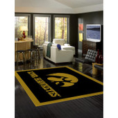 College Spirit University Of Iowa Area Rug College Spirit University Of Iowa Area Rug