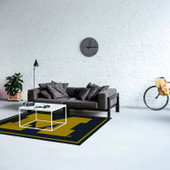 College Spirit University Of Michigan Area Rug College Spirit University Of Michigan Area Rug