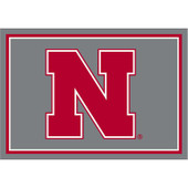College Spirit University Of Nebraska Area Rug College Spirit University Of Nebraska Area Rug