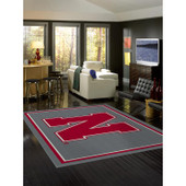 College Spirit University Of Nebraska Area Rug College Spirit University Of Nebraska Area Rug