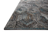 Loloi Prescott PRE-02 Metal Area Rug Angle Loloi Prescott PRE-02 Metal Area Rug Angle