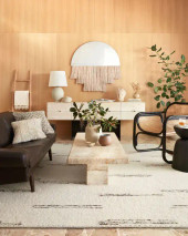 Loloi Roman ROM-03 Ivory Granite Area Rug Room Scene Loloi Roman ROM-03 Ivory Granite Area Rug Room Scene