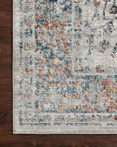 Loloi II Bianca BIA-02 Stone Multi Area Rug Corner Loloi II Bianca BIA-02 Stone Multi Area Rug Corner