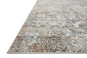 Loloi II Bianca BIA-04 Grey Multi Area Rug Angle