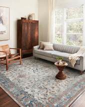 Loloi II Bianca BIA-05 Dove Multi Area Rug Room Scene Loloi II Bianca BIA-05 Dove Multi Area Rug Room Scene